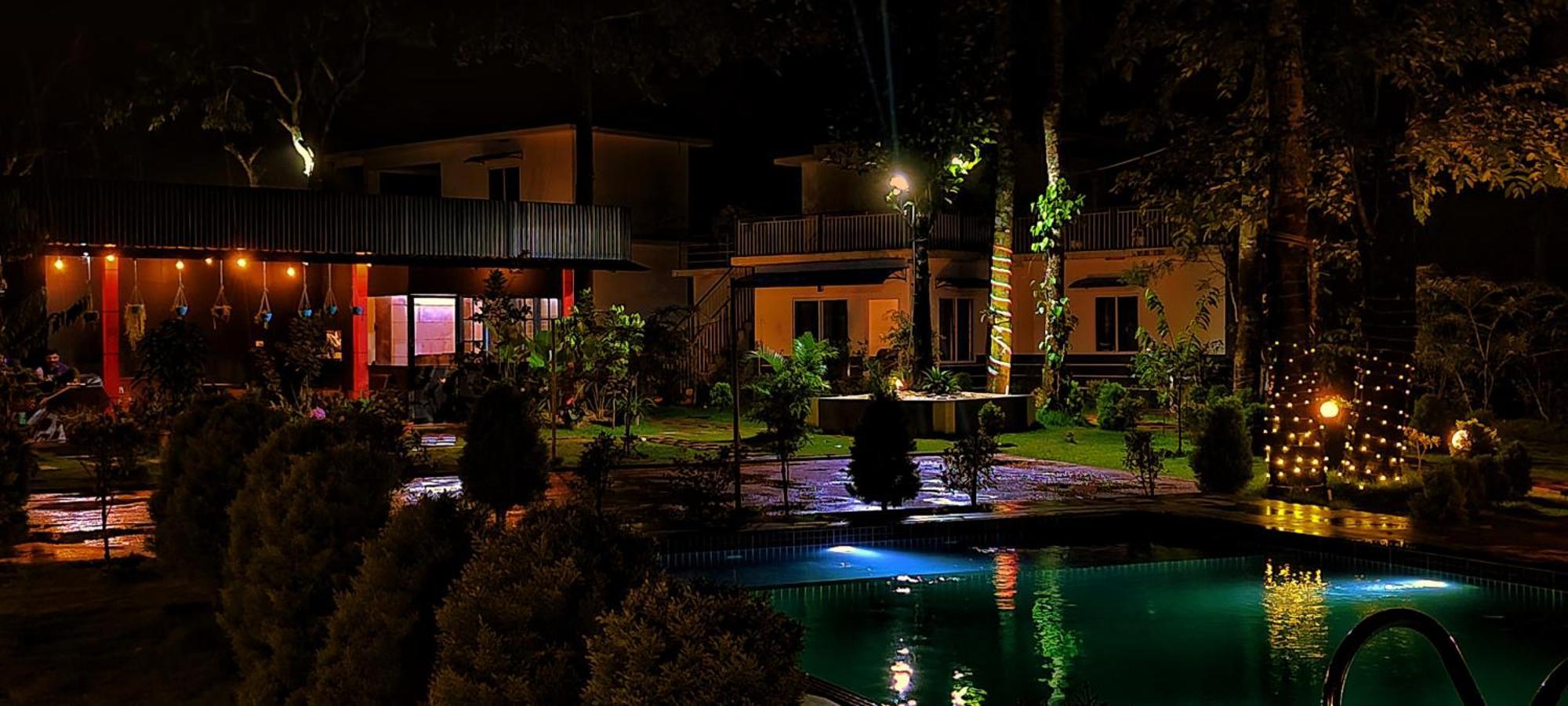 Haze Woods Resort Vaduvanchal Bagian luar foto